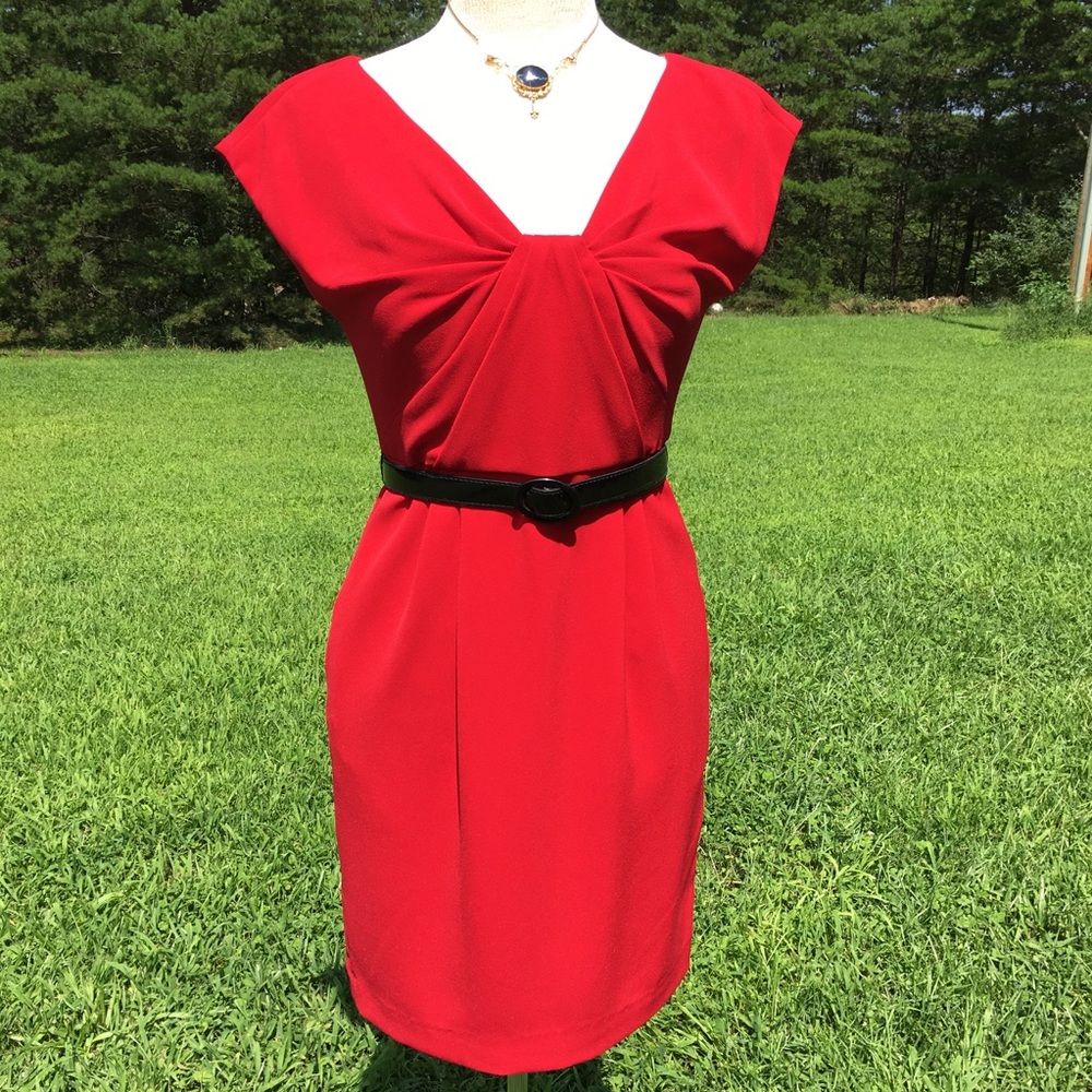 NWT Beautiful Maggie London Red Dress